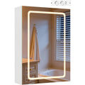 Armoire de Salle de Bain en Panneau de Particules, Finition Blanc