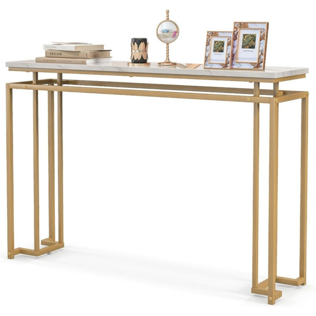 Table en MDF, Finition Blanc