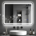 Miroir de Salle de Bain Retroeclaire, Dimensions 80 x 60 x 3 cm
