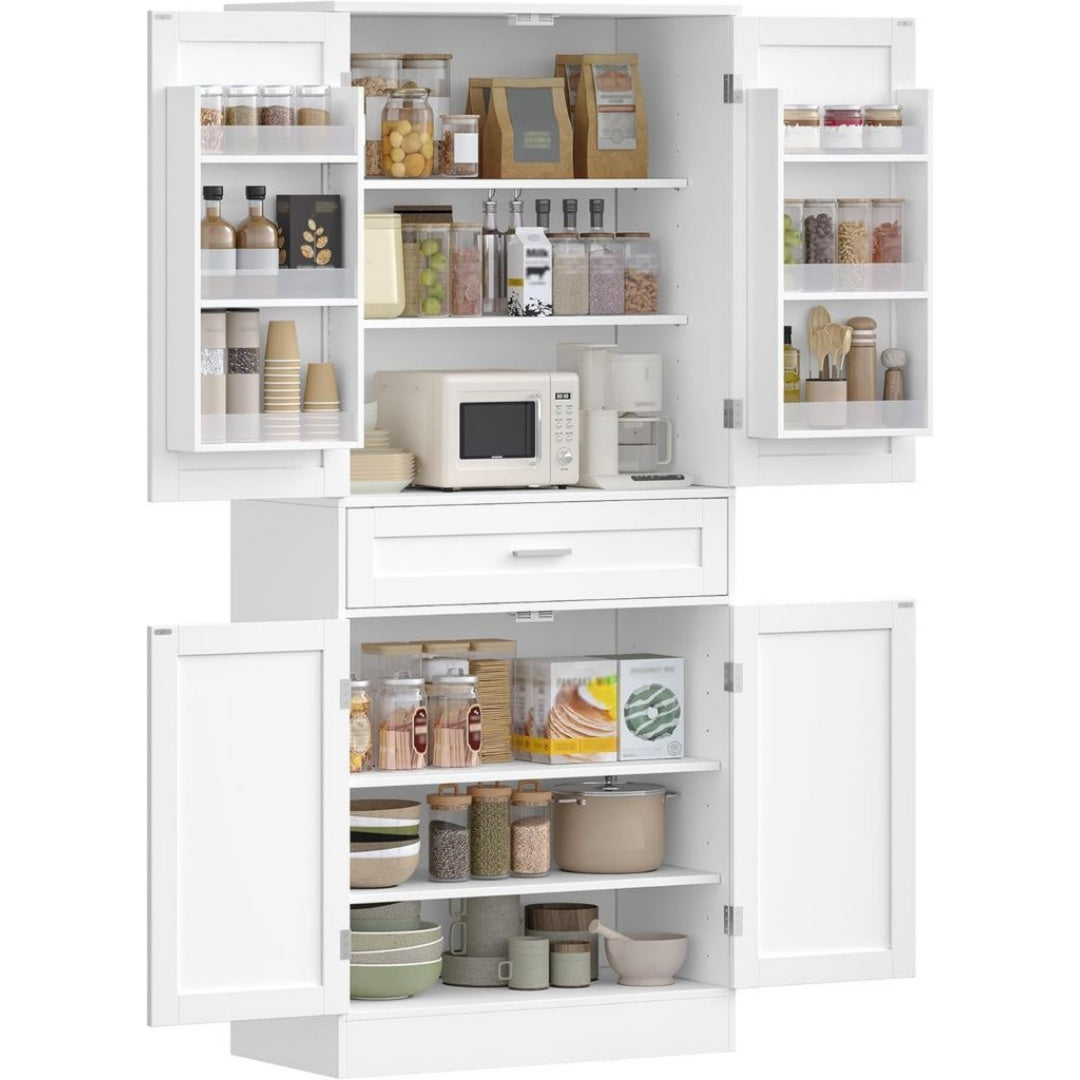 etagere 40 x 92 x 180 cm, Panneau de Particules Blanc