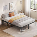 Acier Noir, Lit Design Moderne