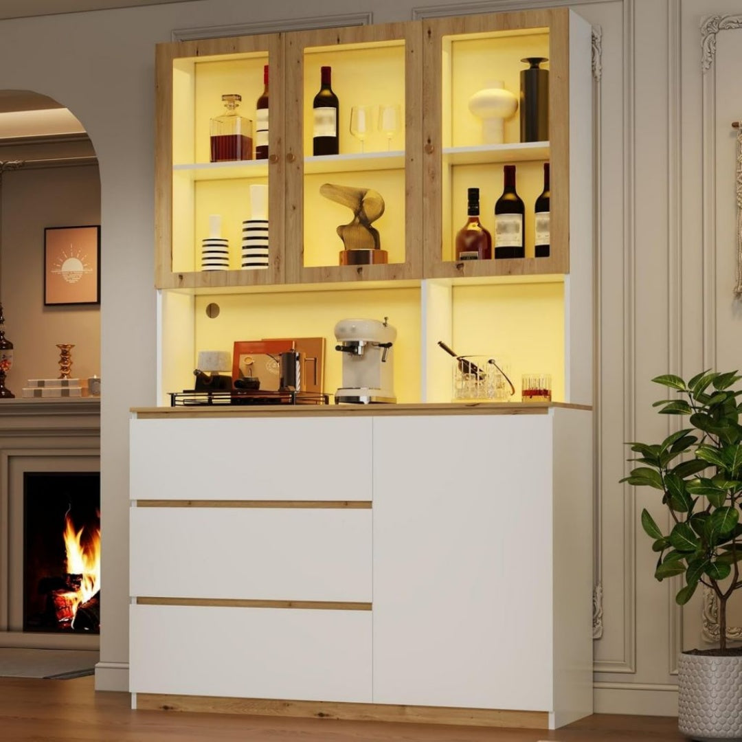 Vitrine Blanc, Format 120 x 200 cm